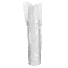 Papieren beker wit 9 Oz/280ml Ø8,1cm (50 stuks) 