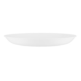 Assiette Réutilisable Durable PP Minéral Blanc Ø21cm (6 Utés)