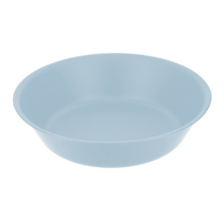 Assiette Creuse Réutilisable Durable PP Minéral Bleu Ø18cm (1 Uté)