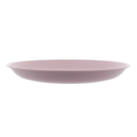 Assiette Réutilisable Durable PP Minéral Rose Ø21cm (54 Utés)