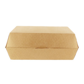 Kraft hamburgerbox Giant 23x17,5x8cm (25 stuks) 