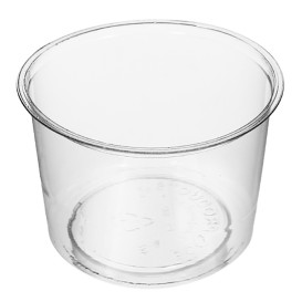 Pot PLA Transparent à Sauce 120ml Ø7,0cm (100 Utés)