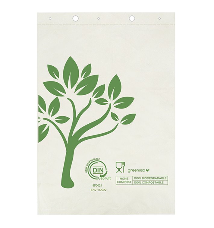 Marktzak Block Home Compost “Be Eco!” 23x33cm (100 stuks)