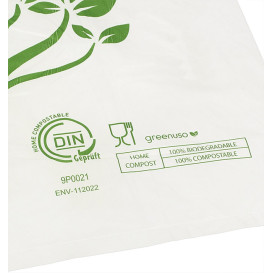 Sac Marché Block Home Compost “Be Eco!” 23x33cm (100 Utés)