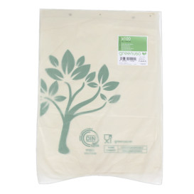 Marktzak Block Home Compost “Be Eco!” 30x40cm (2.000 stuks)