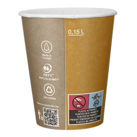 Gobelet Carton "Specialty to go" 6Oz/180ml Ø7,0cm (100 Utés)