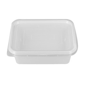 Verpakking Plastic Deksel Transp. 12,7x9,1x4,2cm (1.000 stuks) 