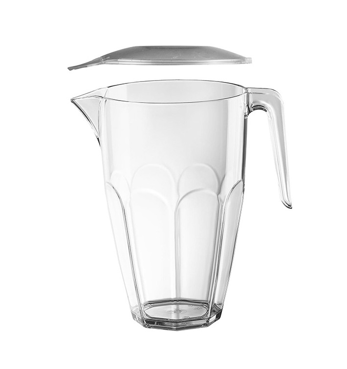 Pichet Réutilisable SAN avec Couvercle 2250ml (3 Utés)