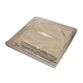 Sachet Ingraissable Ouverture latérale 18x18,2cm Naturel (100 Utés)