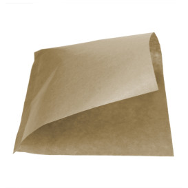 Sachet Ingraissable Ouverture latérale 15x15,2cm Naturel (4000 Unités)