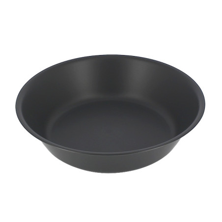 Assiette Creuse Réutilisable Durable PP Minéral Anthracite Ø18cm (54 Utés)