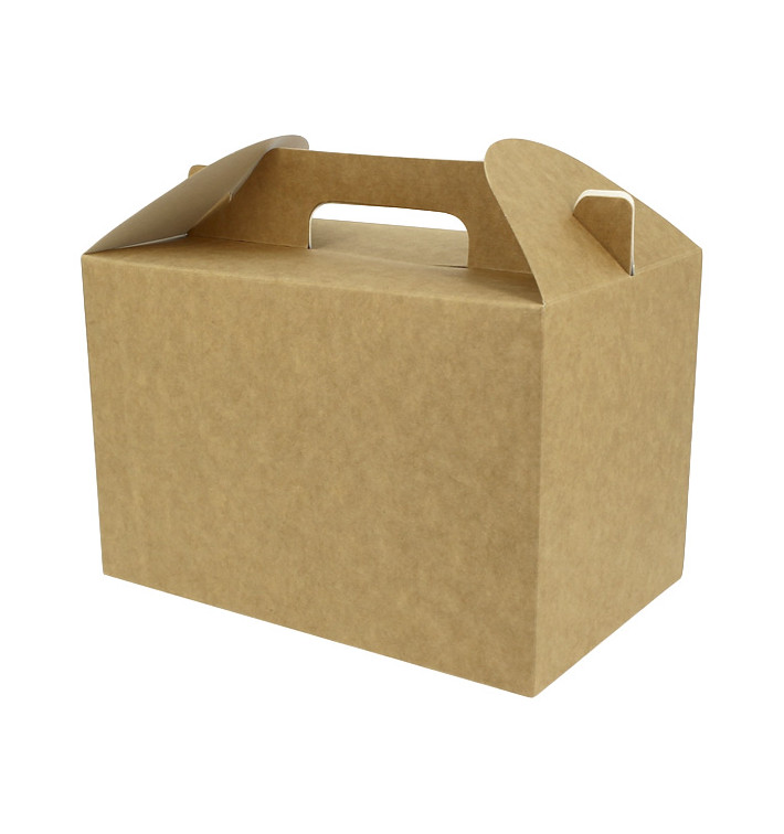 Paper Menu Box Kraft 22,5x14,5x15cm (150 stuks)