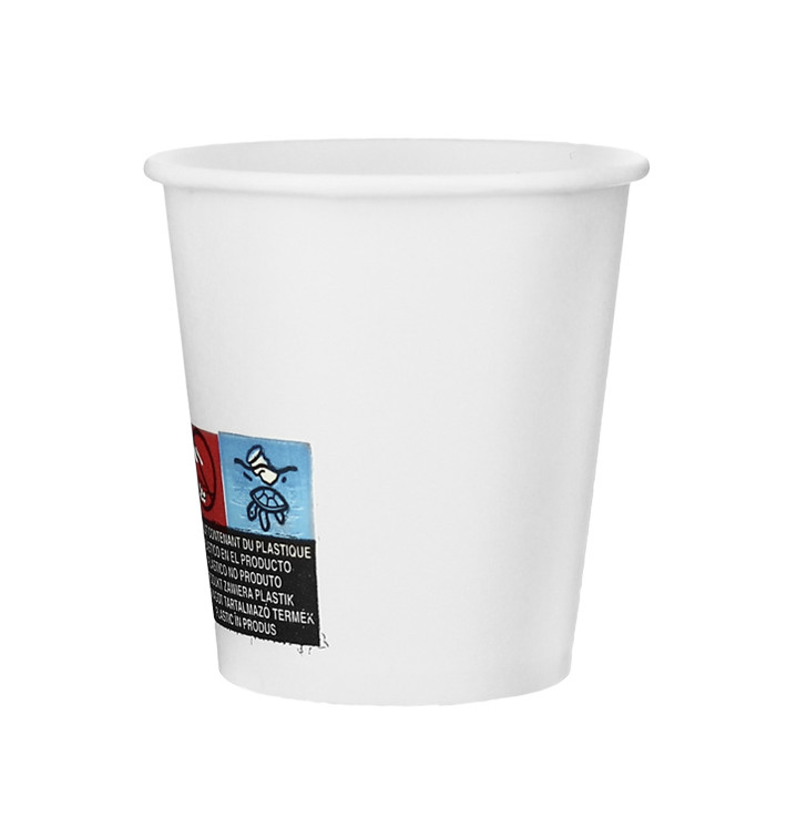 Gobelet Carton 3 Oz/100ml Blanc Ø5,8cm (1.500 Utés)