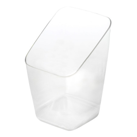 Plastic PS proefbeker transparant 4x4x7cm (200 stuks)