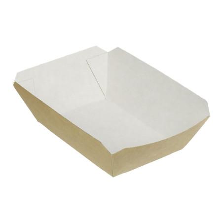 Barquette Carton Kraft 250ml 9,6x6,5x4,2cm (1000 Utés)