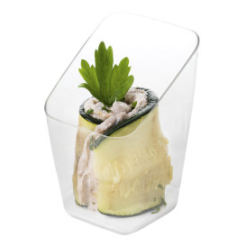 Verrine Dégustation Plastique 4x4x7cm (20 Unités)