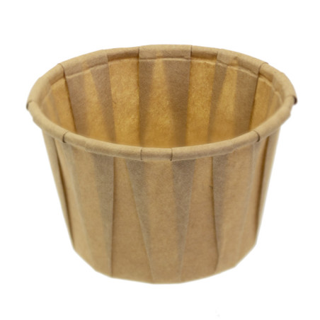 Pot Papier Kraft Plissé de 60ml (5000 Unités)