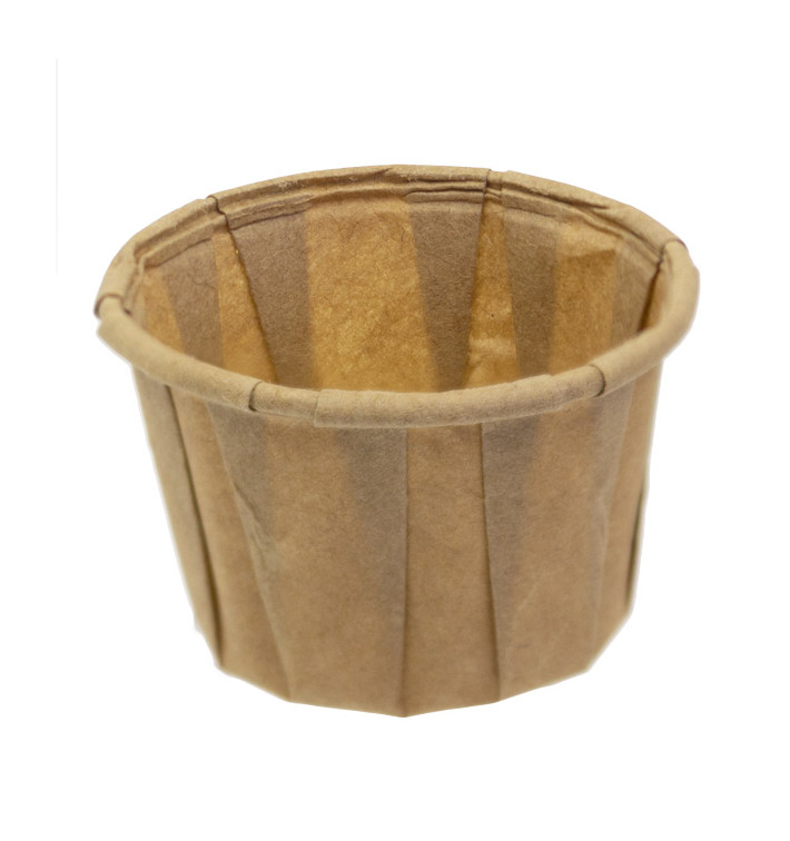 Pot Papier Kraft Plissé de 30ml (250 Unités)