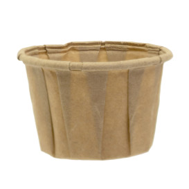 Pot Papier Kraft Plissé de 30ml (250 Unités)