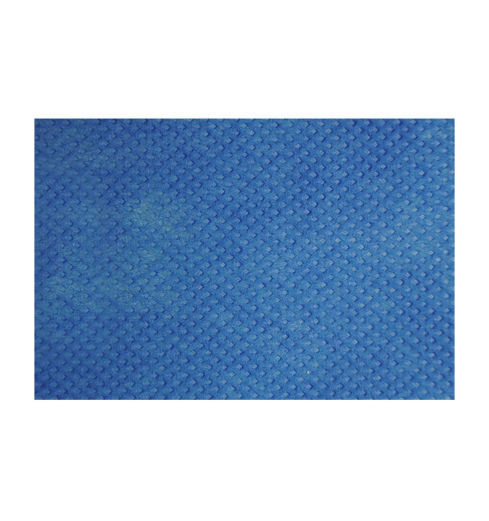 Chemin de Table PP Non Tissé 40x100cm Bleu 50g (500 Utés)