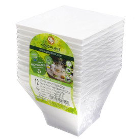 Verrine Dégustation Pagode Medium Blanc 200 ml (240 Utés)