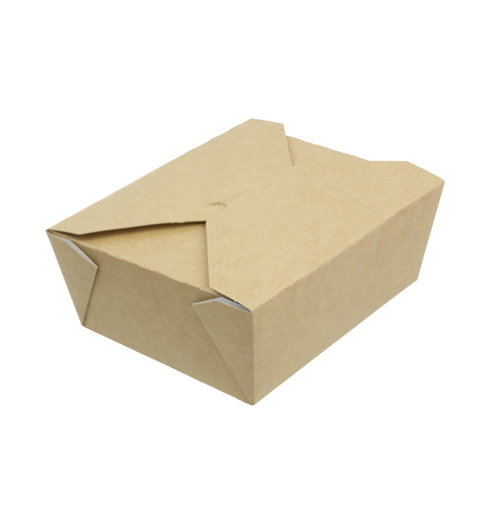 Caixa TakeAway Kraft 15x12x6,5cm (25 Utés)