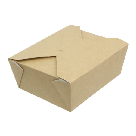 Boîte Américaine Kraft 15x12x6,5cm (25 Utés)