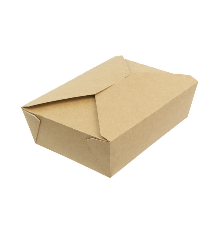 Caixa TakeAway Kraft 19,7x14x6,5cm 1800ml (200 Utés)