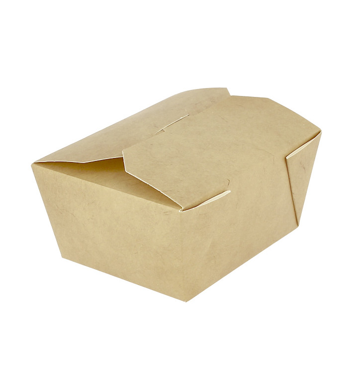 Caixa TakeAway Kraft 10,7x8,65x6cm 500ml (45 Utés)