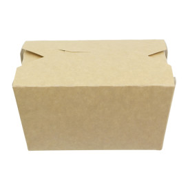 Boîte Américaine Kraft 11,8x9x6,3cm (25 Utés)