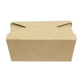 Boîte Américaine Kraft 15x12x6,5cm (25 Utés)