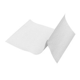 Papieren servet Tissue "Miniservis" wit 17x17cm (200 stuks) 