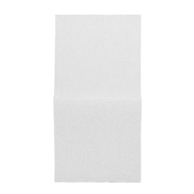 Papieren servet Tissue 2 laags V-gevouwenwit 11x21cm (150 stuks)