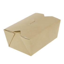 Oosterse Maaltijdbox Kraft 13x8,5x6cm 700ml (360 Units)