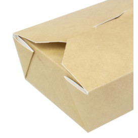 Boîte Américaine Kraft 10,7x8,65x4,5cm 400ml (400 Utés)