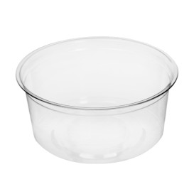 Récipient Compostable PLA Transparent 355ml (50 Utés)