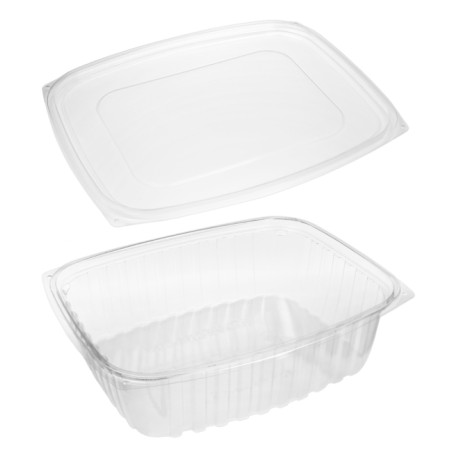 Emballage Compostable PLA avec Couvercle 1420ml (200 Utés)