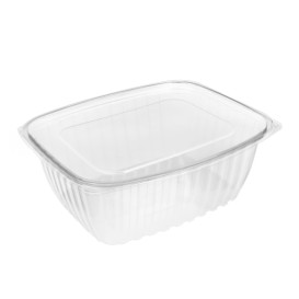 Emballage Compostable PLA avec Couvercle 1890ml (50 Utés)