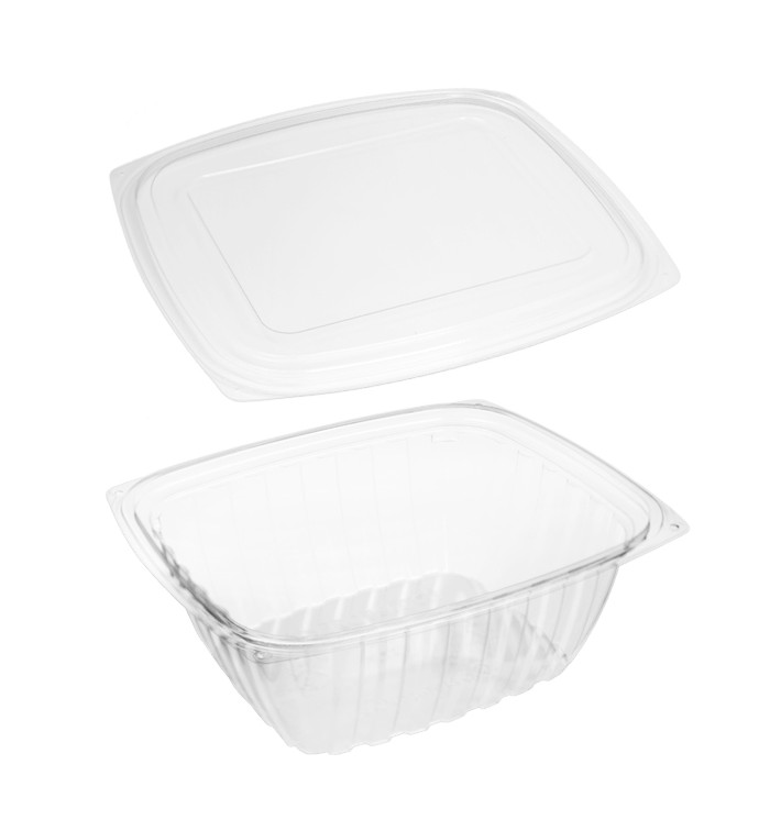 Emballage Compostable PLA avec Couvercle 940ml (200 Utés)