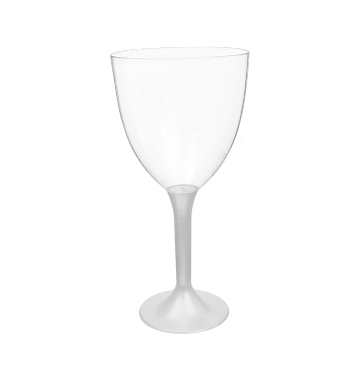 Verre en Plastique Vin Blanc Perlé 300ml 2P (20 Utés)