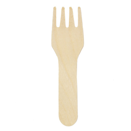 Mini Fourchette en Bois 7,5cm (2.400 Utés)