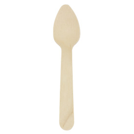 Houten TeaSpoon Verpakt 11cm (25 stuks)