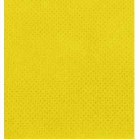 Serviette en Papier Micro Point 20x20cm Jaune (90 Utés)