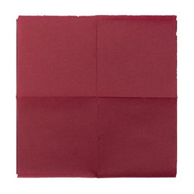 Papieren servet Micropunt bordeauxrood 20x20cm 2C (2.400 stuks)