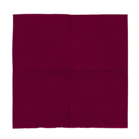 Serviette en Papier Micro Point 20x20cm Bordeaux (2.400 Utés)