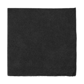 Serviette en Papier Micro Point 20x20cm Noir (2.400 Utés)