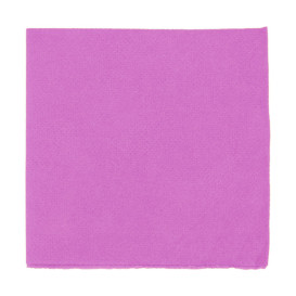 Papieren servet Micropunt fuchsia 20x20cm 2C (2.400 stuks)