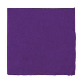 Serviette en Papier Micro Point 20x20cm Violet (2.400 Utés)