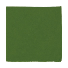 Serviette en Papier Micro Point 20x20cm Vert (100 Utés)