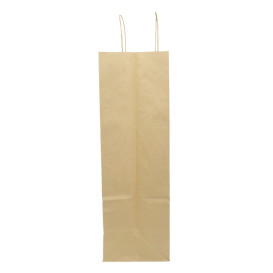 Sac en papier Hawanna avec Anses KRAFT 100g/m² 46+16x49cm (50 Utés)